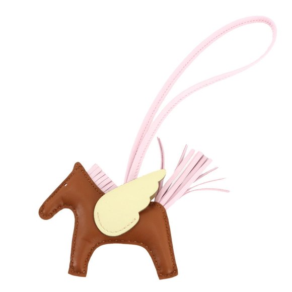 HERMES Pink Bag Charm - Picture 1 of 6